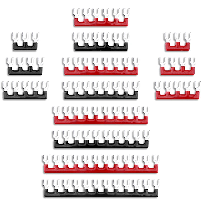 1pcs 25A 600V Dual Row Strip Electrical Screw Terminal Block Fence Screw Ribbon Wire Connector 3/4/5/6/8/10/12 Position