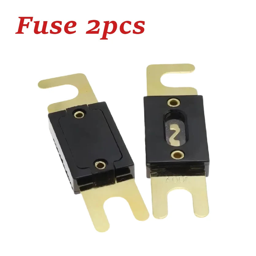 ANL Fuse 30 40 50 100 125 150 250 300 400 500A AMP ANS Automotive Fuse Holders Fusible Link Bolt-on 1Set