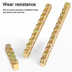 Copper Wire Connector Multi-specification With Hole Screw Brass Connection Row Zero Ground Terminal Electrical