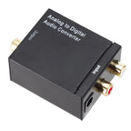 ADC Latest Analog To Digital Converter Optical Coax RCA Toslink Audio Sound Adapter SPDIF Adaptor for Apple TV for Xbox 360 DVD