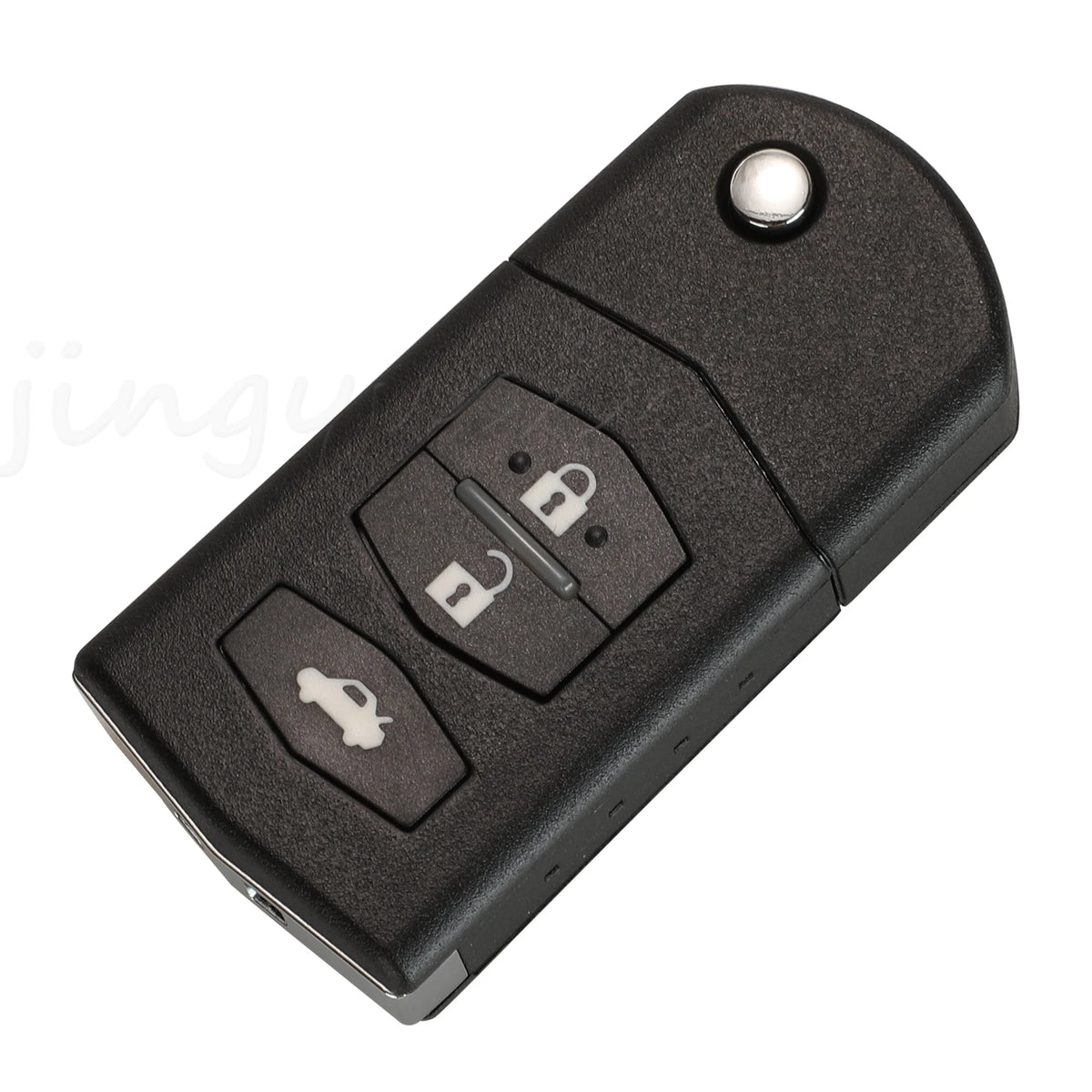 JYQ 5WK43449D 5WK43449E 5WK43449F Flip Car Remote Key 434MHz 4D63 For Mazda M2 Demio M3 Axela M5 Premacy M6 Atenza Siemens VDO