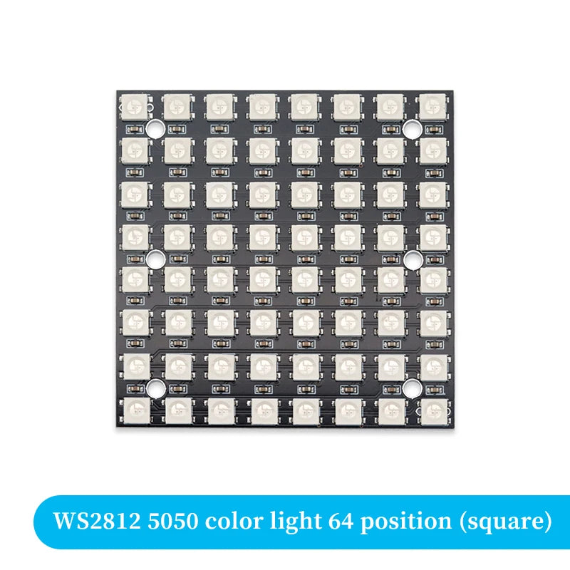 5V 1Bit 3 4Bit 7 8Bit 9 12Bit 16Bit 24Bit 32Bit 64 Bits WS2812 5050 RGB LED Ring Lamp Light + Integrated Drivers For Arduino Diy