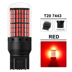 2-8 PCS CANBUS T20 7443 P21W PY21W 1156 BA15S BAU15S LED Bulb For 6500K White Car Turn Signal Tail Reverse Lights 2000LM 12V 24V