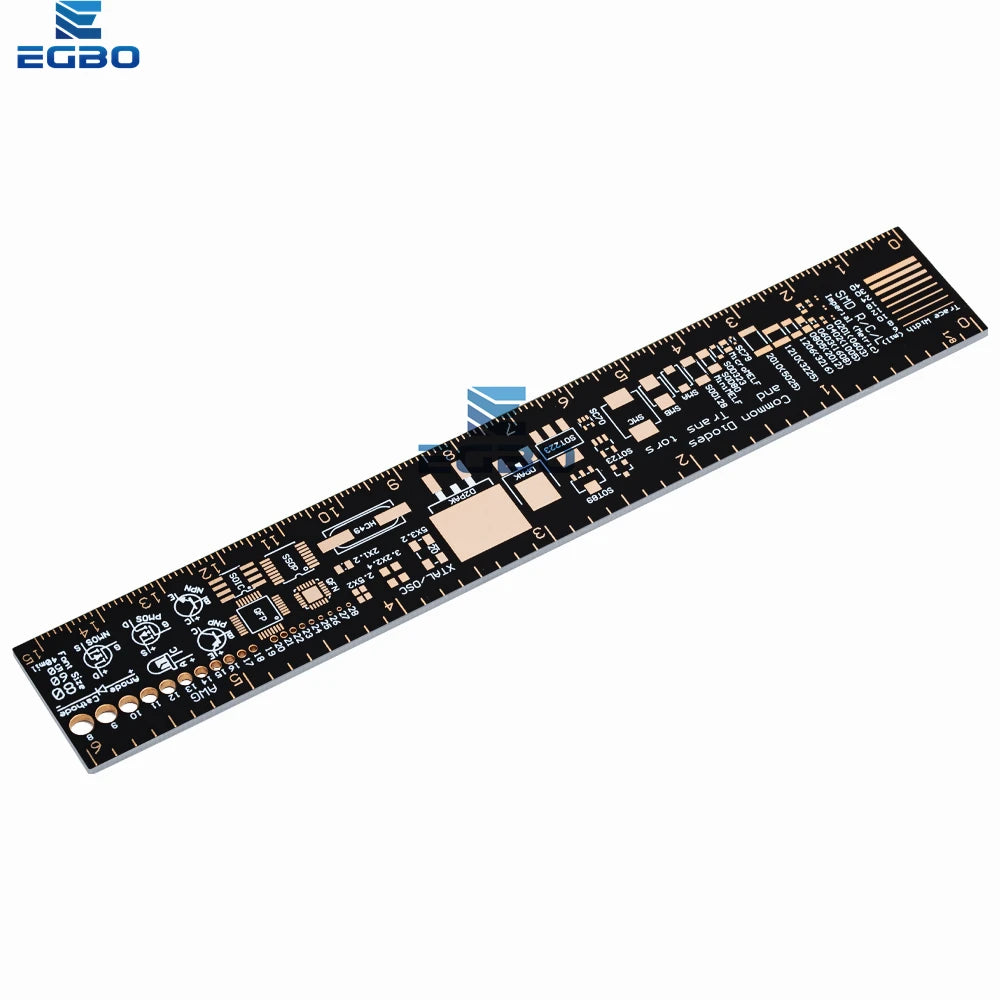1~10PCS EGBO PCB Ruler For Electronic Engineers For Geeks Makers For Arduino Fans PCB Reference Ruler PCB Packaging Units v2 - 6