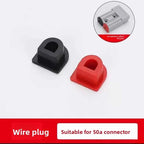 2/4Pair Waterproof FOR Anderson Plug Cable 50A/120A/175A/350A Gland Inserts RED & BLACK Plugs Anderson Plug Cable Kits