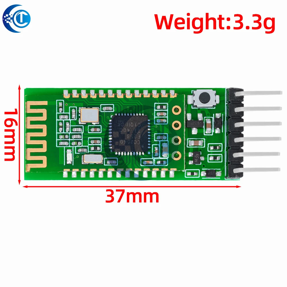 1PCS HC-08 Low-Power Bluetooth Module – BLE 4.0 UART Serial Port for Arduino Projects