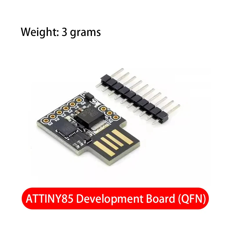 ATTINY85 Digispark kickstarter miniature for Arduino usb development