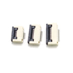 10PCS FPC Connector 0.5mm/1.0mm Pitch Drawer type Upper/ Bottom contact Type Socket FFC Flat Cable Socket 4P 5P 6P 8P 10P-60Pin