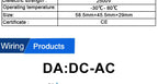 LCTC Solid State Relay DC TO AC AC To AC DC To DC Single Phase SSR 10A 25A 40A 60A 80A 100A 120A 200A 240A Zero-crossing Relay