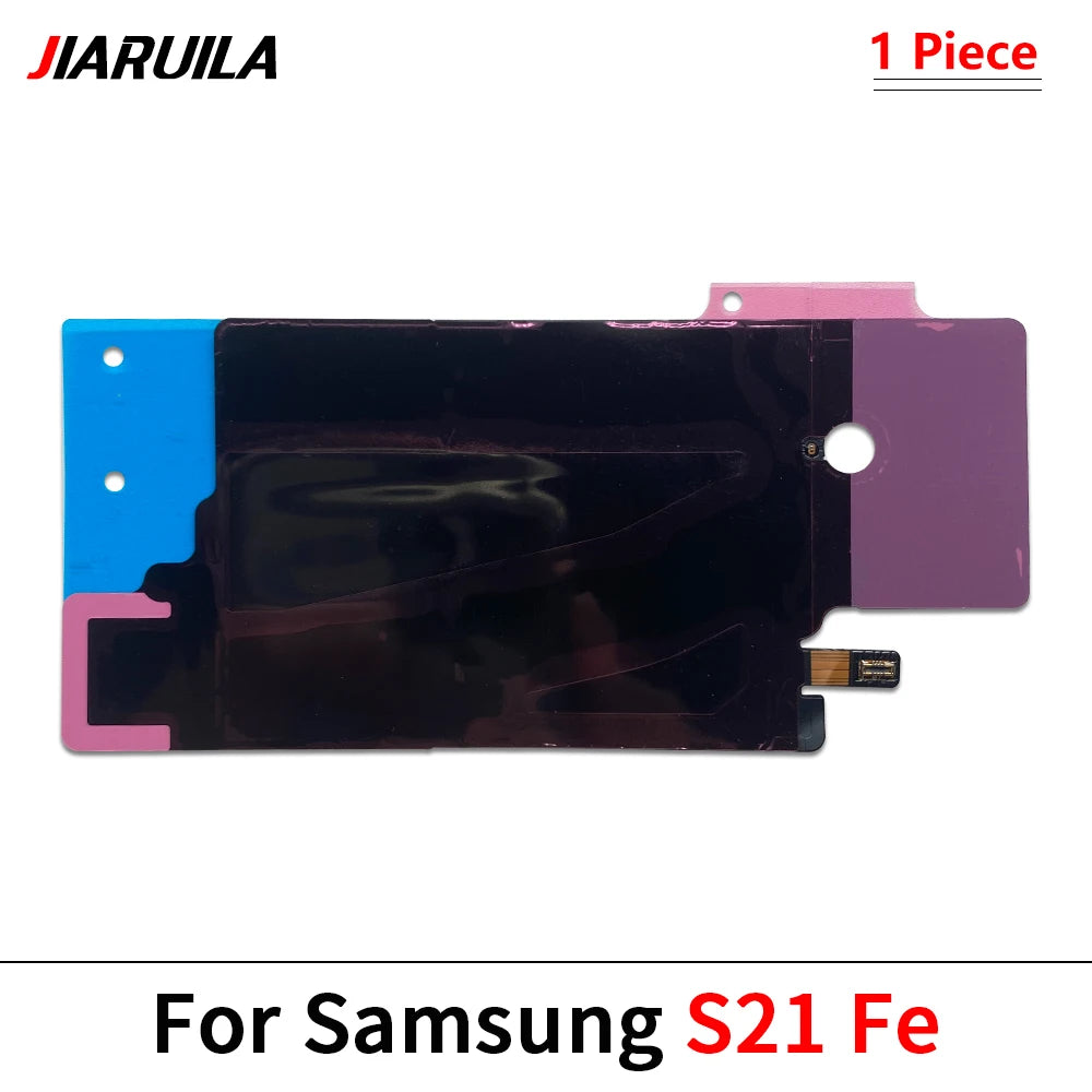 NEW For Samsung S23 S22 S21 S20 Fe Plus Ultra Wireless Charging Induction Coil NFC Module Flex Cable Repair Parts