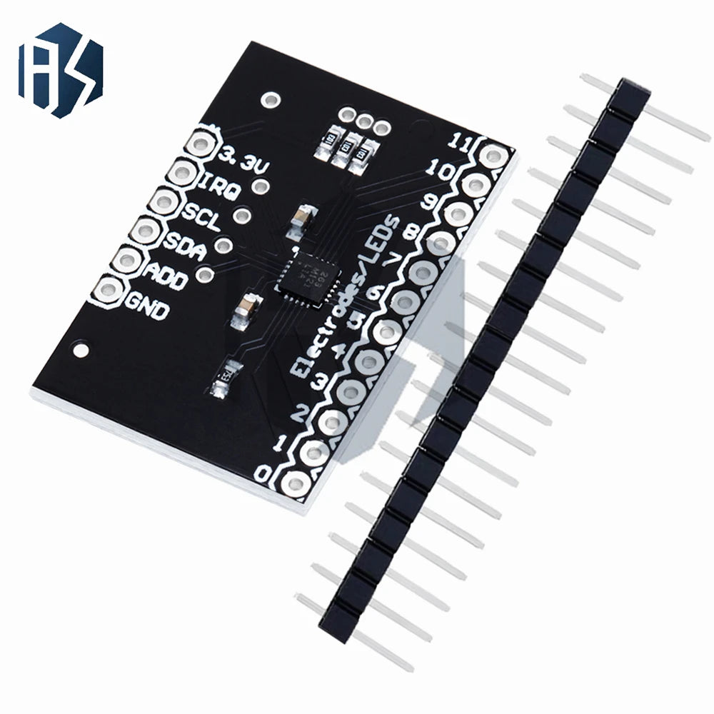 MPR121 Breakout V12 Capacitive Touch Sensor Controller Module I2C keyboard Development Board For Arduino
