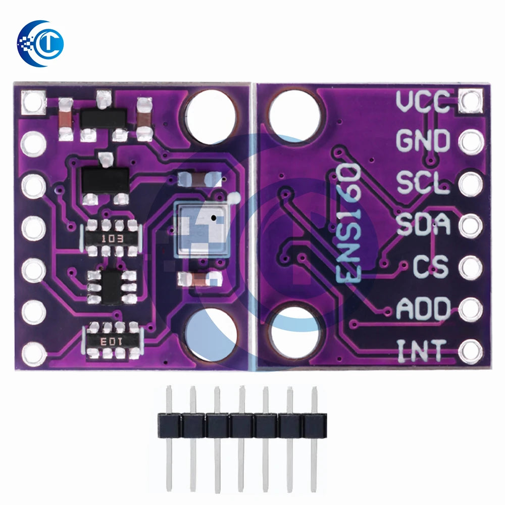 ENS160 CCS811 Carbon Monoxide CO VOCs Air Quality Numerical Gas Sensor Module for arduino