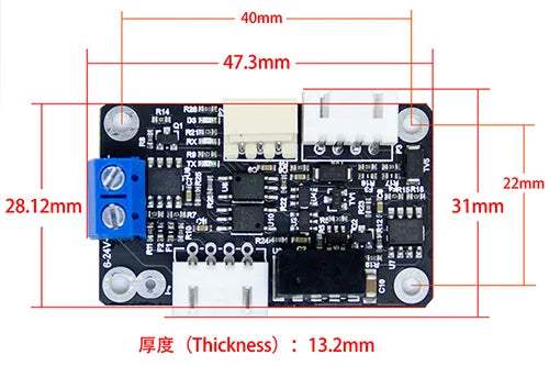 FEETECH FE-SNIS-C001 RS485 signal Isolated to RS485 / TTL Single Bus Module  Servo Controller for Industry Servo Industry Robot