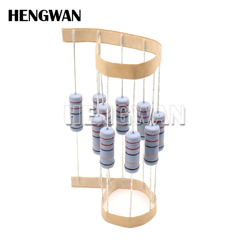 10pcs 3W 5% Wire Wound Resistor Fuse Winding Resistance 0.1R 0.1 0.15 0.22 0.33 0.47 0.5 1 2.2 4.7 6.8 10 22 33 47 51 68 100 ohm