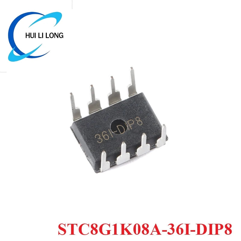 5pcs STC STC8G1K08A-36I-DIP8 STC8G1K08A-36I-SOP8 Single-Chip Enhanced 1T 8051 Microcontroller MCU Micro Controller IC Chip