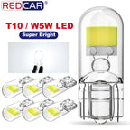 2/6x W5W T10 Led Bulbs Canbus W5W Sapphire COB Drive-Free Led Wedge Bulb 6000K 168 194 Led 5w5 Car Interior Dome Reading Bulb