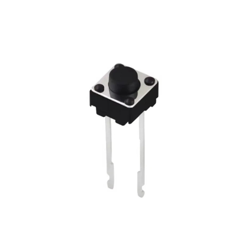 50pcs Tactile Push Button Switch 6x6x5mm 2pin Touch Push Button Long Needle Momentary Switch Micro Push Tact Switch