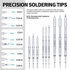 YIHUA 982-V Precision Solder Station with Fast Heating Micro Fine Tip C210 Soldering Iron Remote Control Handle