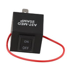 Control Fuel Pump Without Key Bypass Switch Relay Bypass Switch 20 Amps Continuous Load For Fuel Injection Testing
