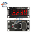 0.36 Inch 4 Bits 6-Digit LED Digital Display Tube Module 5V 7 Segments TM1637 0.36" Anode Tube Decimal Display Module FIve Color