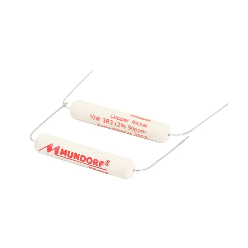 1pcs 100% Original Germany Mundorf MResist Classic 10W MREC10 Non inductive wire winding frequency divider resistor