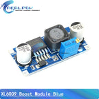 XL6009 XL6019 4A Boost Converter Step Up Adjustable 15W 5-32V to 5-50V DC-DC Power Supply Module High Performance Low Ripple