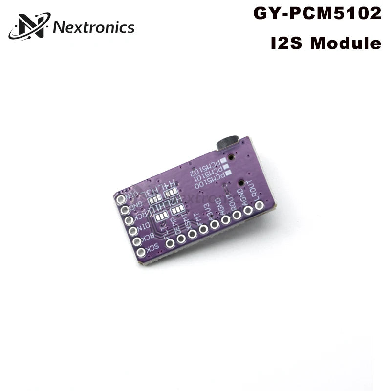 GY-PCM5102 PCM5102A PCM5102 I2S Interface DAC Decoder Audio Player Module Digital Stereo pHAT Format Board for Raspberry Pi