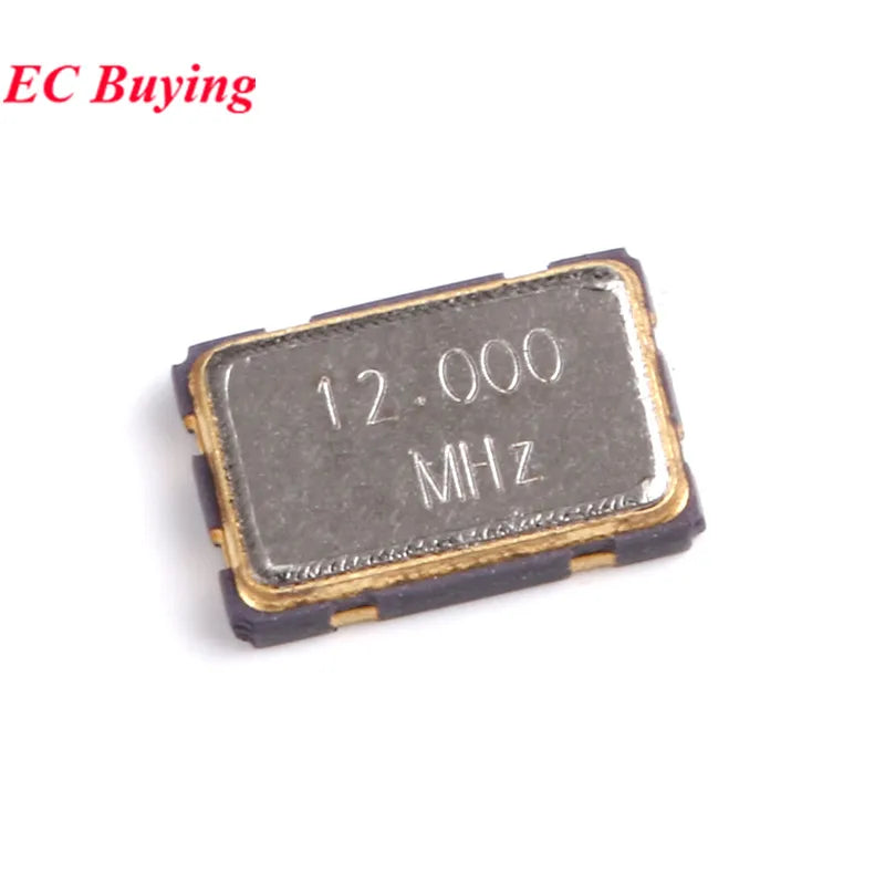5pcs/lot 5032 SMD Active Crystal Oscillator 8.000MHz 8Mhz 12.000Mhz 12Mhz 24.000Mhz 24Mhz 25.000MHz 25Mhz 5.0*3.2mm 4Pin