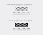 ENMG Direct Insertion 8A 300V DB9 Serial Terminal Block 9 pole 15db25 37 44 50 78 pin male female terminal block rail type D-SUB