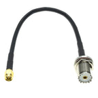 RG58 UHF PL259 SO239 TO SMA Male Female Plug Jack Crimp Coaxial Connector RF pigtail Jumper antenna extension wire Coax cable