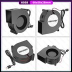 DC 5V USB 5015 7515 7530 Blower Cooling Fan Brushless Motor Case Fan Blower Fan Humidifier Fan Induction Cooker Fan