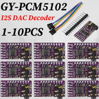 Interface I2S PCM5102A DAC Decoder GY-PCM5102 I2S Player Module For Raspberry Pi pHAT Format Board Digital PCM5102 Audio Board