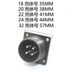 Aviation Plug MS3108B MS3106A MS3102A 18-10S 20-4S 20-15S 20-18S 20-29S 22-22S 24-10S 24-11S Servo Motor Panel Metal Connector