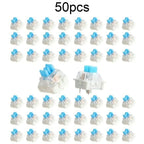 10/50/200pcs Keyboard Switch Keyboard Clicker Key Replacement 3 Pin Tactile Switch Plastic For Replacement Accessories