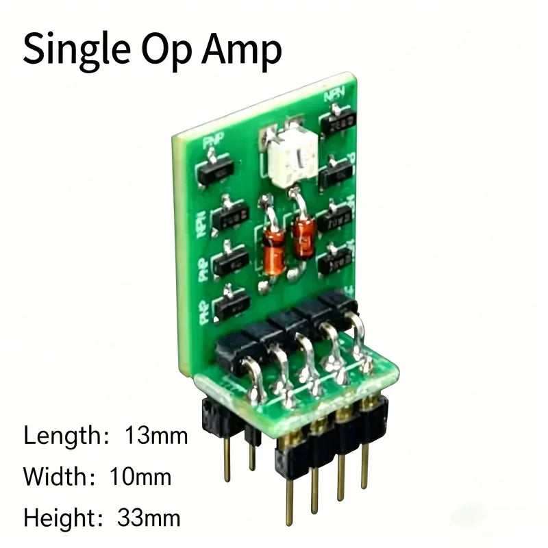 Dual Differential Full Symmetry Complement Discrete Single/Dual  OP AMP Module 5V-22V