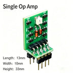 Dual Differential Full Symmetry Complement Discrete Single/Dual  OP AMP Module 5V-22V