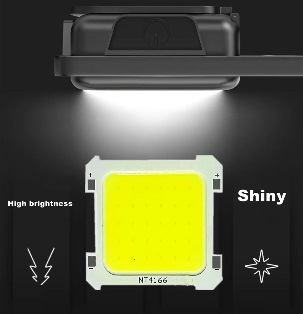 LED COB CHIP for USB Portable Mini Keychain Camping Light Pocket Flashlight Outdoor DC 2.8-3.2V Max 5-15W 500-1500lm 6pcs