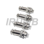 1Set GX16 16mm Metal Circular Aviation Connector  Socket Plug 2PIN 3PIN 4PIN 5PIN 6PIN GX16 2/3/4/5/6/7/8/9 Pin Male & Female