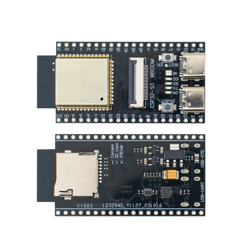 WAVGAT ESP32S3 ESP32-S3 WROOM N16R8 CAM Development Core Board Module OV2640/5640/OV3660 Camera Wireless WiFi+Ble Module