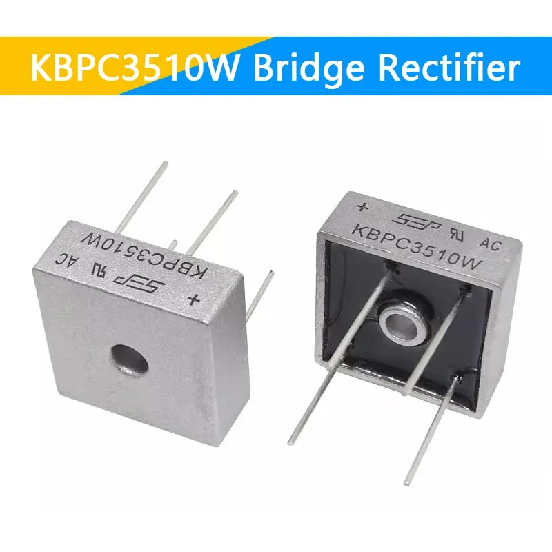 KBPC5010 Diode Bridge Rectifiers Diodes KBPC 606 610 1010 1510 2504 2508 2510 3504 3506 3510 GBPC 5010 W SKBPC3516 Power Diodes