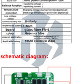 6S 12A/25A 24V 25.2V PCB BMS Protection Board For 6 Pack 18650 Li-ion Lithium Battery Cell Module New Arrival Balanced