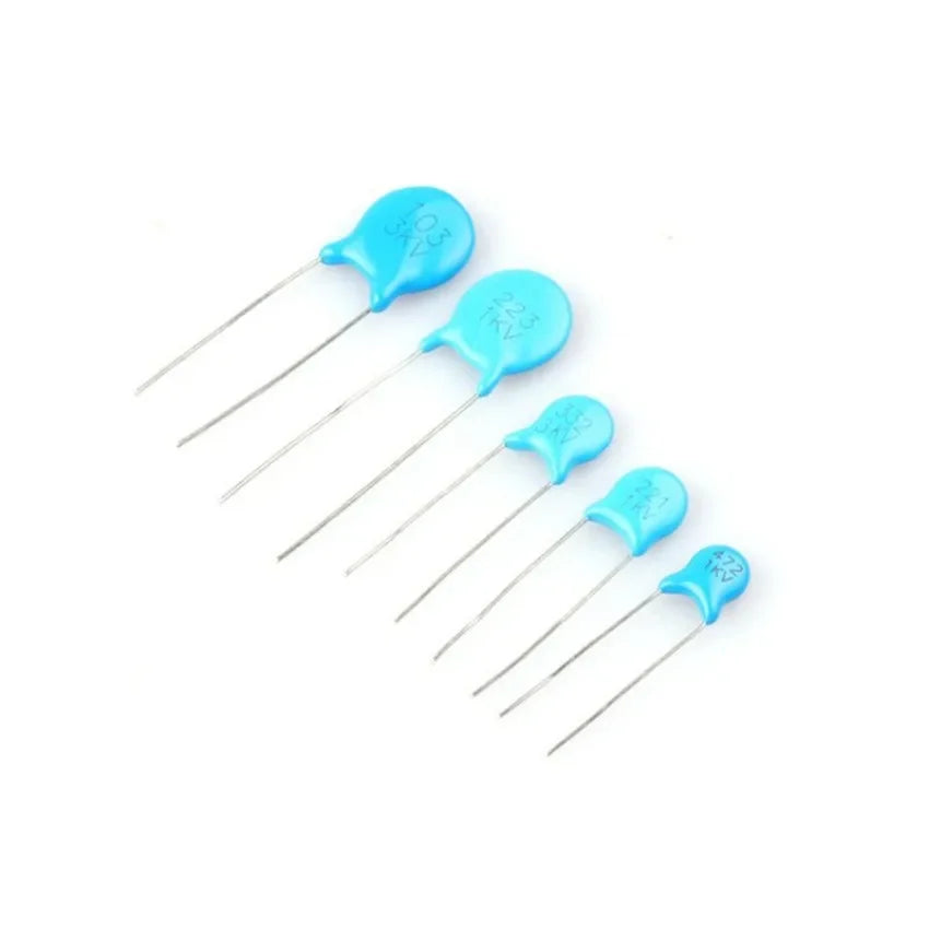 Ceramic Disc Capacitor 1KV 33PF 47PF 56PF 68PF 100PF 150PF 220PF 330PF 470PF 680PF 1NF 2.2NF 3.3NF 332 4.7NF 472 10NF 22NF 100NF