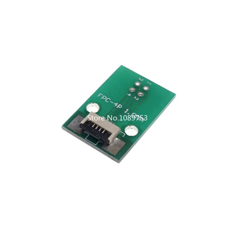 1PCS FFC / FPC Adapter Board Flip Type 1.0MM To 2.54MM Soldered Connector 4/6/8/10/12/14/16/20/24/30P