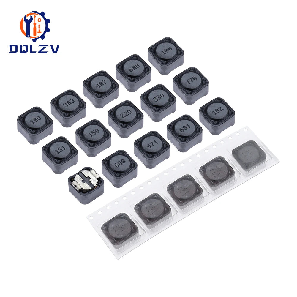 CDRH127 CD127 CDRH127 10 /15/ 22 / 33 / 47 / 68 UH 12*12*7 SMD Power inductor 1mh 2R2 3R3 4R7 6R8 Chip Inductor 100UH 101