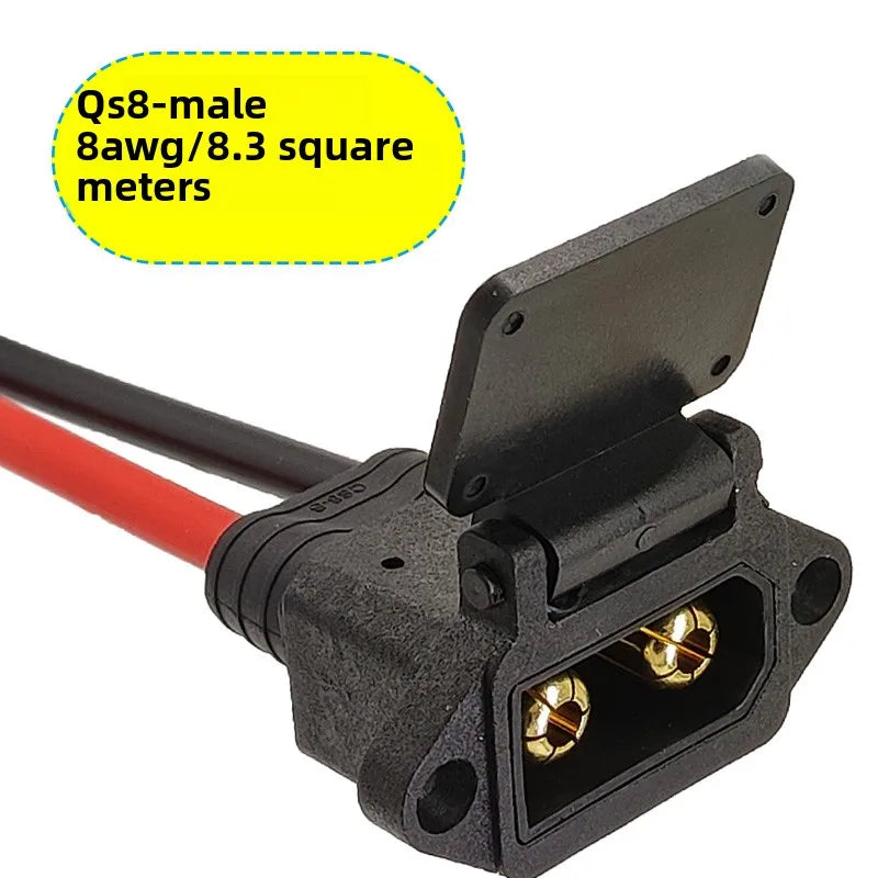 QS8-S Power Charging Plug XT90 Male Female Diamond Shell XT90S Anti-fire Electric Vehicle Lithium Battery Modification Interface