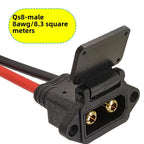 QS8-S Power Charging Plug XT90 Male Female Diamond Shell XT90S Anti-fire Electric Vehicle Lithium Battery Modification Interface