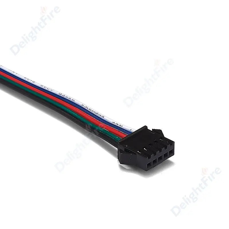 SM JST Connector Cable 22 20AWG Male Female 2/3/4/5/6Pin 12V LED Connectors For Pixel WS2812B RGB LED Strip Light Lamp Driver