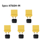 XT60H Connector Plug with Sheath Housing Female Male XT60 Bullet Adapters Connectors for RC Lipo Battery Car Drone Airplane