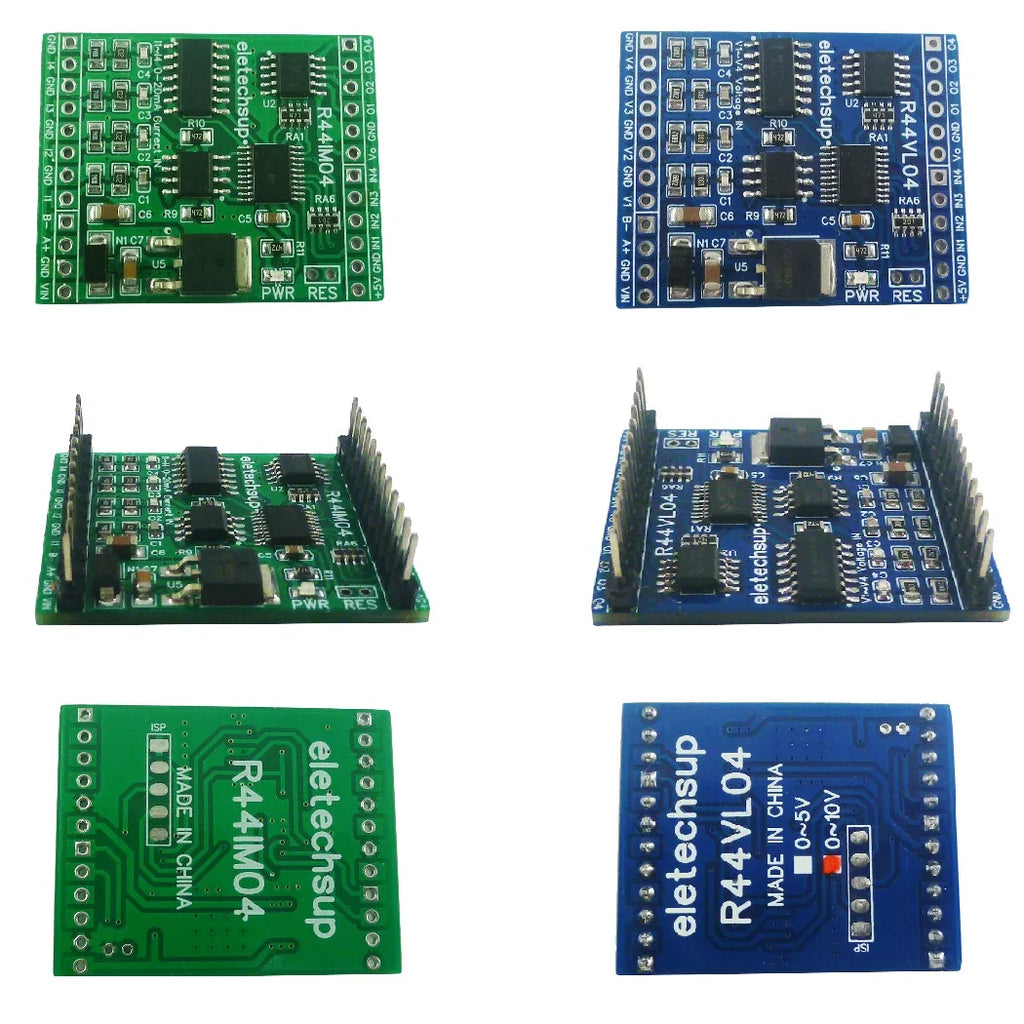 12CH RS485 Mixed IO Module Current Voltage Analog Collection 0-20MA 4-20MA 0-5V 0-10V NPN Digital Input 300MA MOS Output