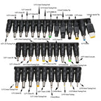 34PCS 8PCS Universal AC DC Power Adapter Connector Tips 5.5mmx2.1mm Kits For Lenovo Thinkpad Laptop Power Supply Plug Jack Sets